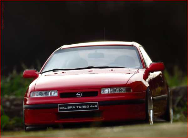 1:18 Opel Calibra Turbo 4x4 Limited Edition inkl OVP / RARITÄT